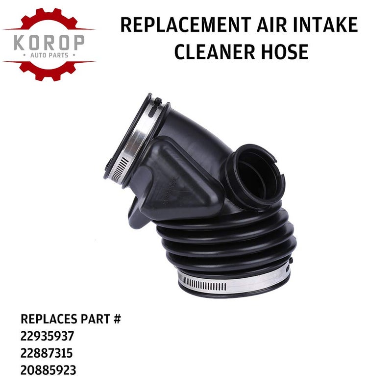 KOROP Air Intake Hose Fits for Cadillac XTS 3.6L 2013-2019, for Chevrolet Impala 3.6L 2014-2019,Intake Boot Tube Duct Replaces # 22935937,22887315,20885923 - Image 2